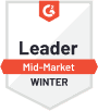 G2 Leader Winter Mid-market